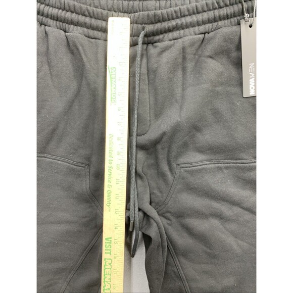 Nova Men Jogger Fleece Sweatpants Men's Size 3XL Black Carpenter Skinny Flared - Picture 5 of 16